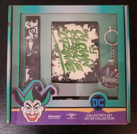 Joker Collector's Set - Wallet + Keychain + Belt + Lanyard