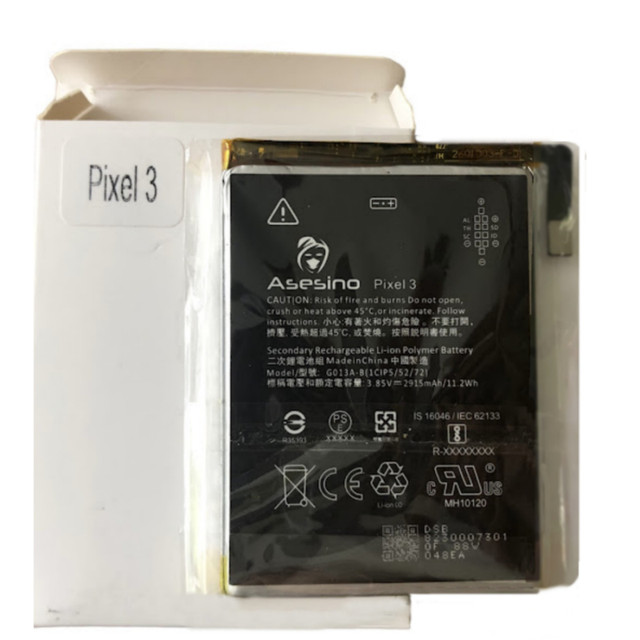 Neuf - Batterie G013A-B  compatible  ‎Google Pixel 3 dans Accessoires pour cellulaires  à Saint-Hyacinthe - Image 2