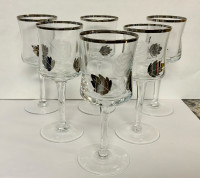 Set of 6 Sherry / Wine Glasses