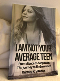 I Am Not Your Average Teen $20, like new paperback