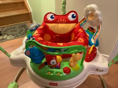 Stationary Bouncer for babies. Great shape. Clean smoke free home. Bought for grandkids but sadly we...