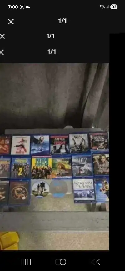 Blu ray dvds, View more