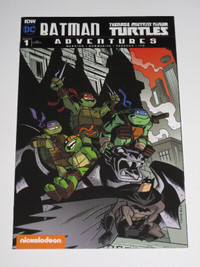 Batman Teenage Mutant Ninja TurtlesAdventures#1 comic book