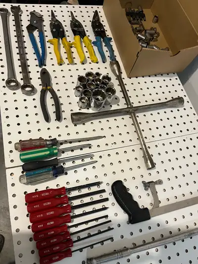 Socket and tool lot, View more