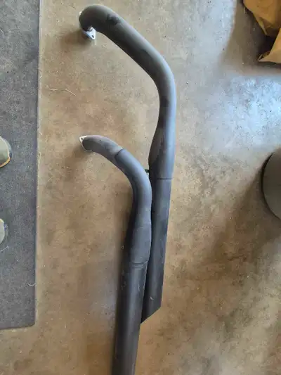 Stock pipes for 2015 kawasaki Vulcan in 900 custom asking $150