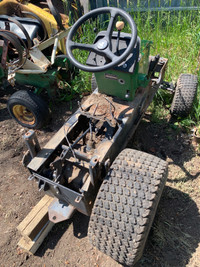 John Deere garden tractor, parts, attachments