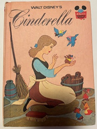 VINTAGE WALT DISNEY'S CINDERELLA Wonderful World of Reading