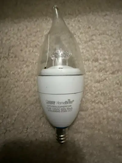 Home Brite Chandelier SMART LED E12 Bulbs (15 available), View more