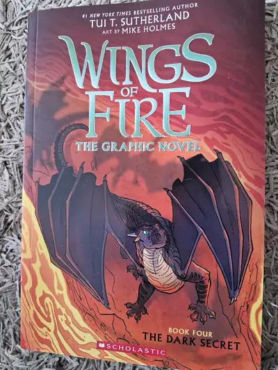 WINGS OF FIRE: GRAPHIC NOVEL #4 (THE DARK SECRET), View more