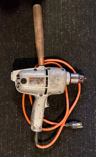 Good Working Old Black&Decker High Torque Drill 1/2" chuck, View more