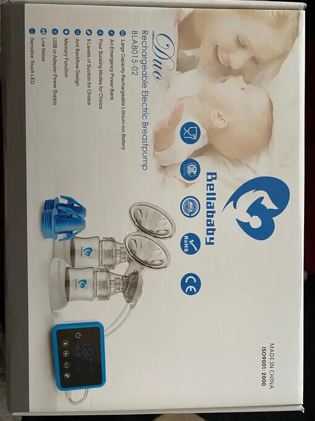 Bellababy electric breast pump in Feeding & High Chairs in Mississauga / Peel Region - Image 2
