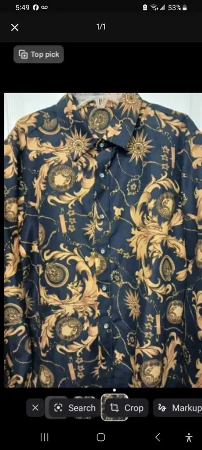 Versace Jeans Couture Long Sleeve Shirt, View more