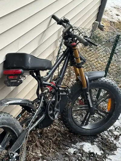 *broken electric bike, View more