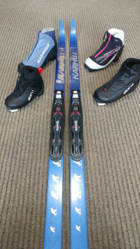 Kids XC ski package 120cm