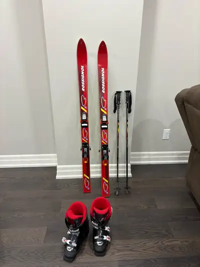 Rossignol S Series Skis with Nordica Boots and Poles, View more