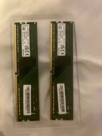 Ram Sticks (16GB)  Vengeance is 16GB (Needs to be tested), View more