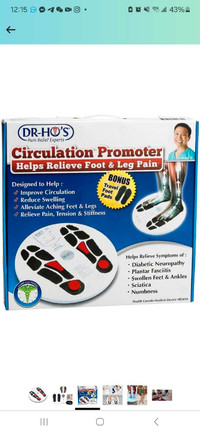Foot Massager helps to relieve pain and improve circulation 