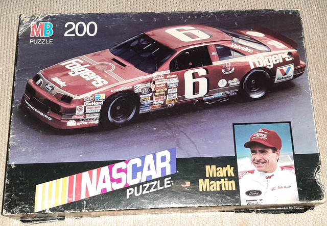 Nascar Casse-Tête 1990 Mike Martin 200 Pièces in Arts & Collectibles in Trois-Rivières - Image 2