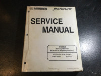 Mercury & Mariner 40, 45, 50,50 Bigfoot 4-Stroke Outboard Manual