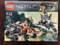 LEGO Agents Mission 3 Gold Hunt ( 8630 ) Brand New 