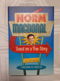 Based On a True Story By Norm Macdonald Brand New Hardcover Book