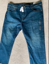 New Men's American Eagle Blue Jeans 46W/32L