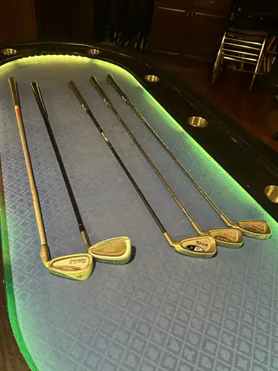 Ping I-3: 6 4 3 irons 2 Cobra irons 2 Wilson deep red 6 8, View more