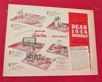 1956 BEAR AUTO REPAIR EQUIPEMEMT AD FOR MECHANICS GARAGE VINTAGE