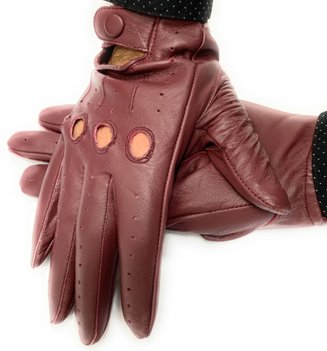Men's Genuine Leather Handmade Driving Gloves with Knuckle Holes in Men's in Oshawa / Durham Region - Image 4