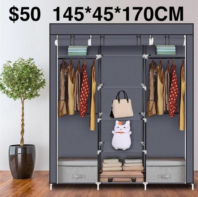 Wardrobes and clothing organizers from $40-$90 in Fireplace & Firewood in Mississauga / Peel Region - Image 2