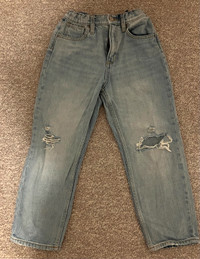 Kids Old Navy Slouchy Straight Jeans sz 10