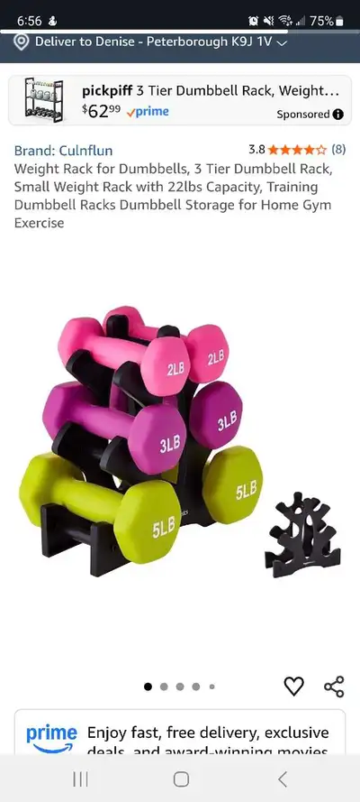 ISO 2, 3 and 5 lbs weights, View more