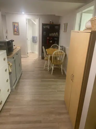 Private non shared basement suite. Shared entrance is upstairs of the house. All utilities are inclu...