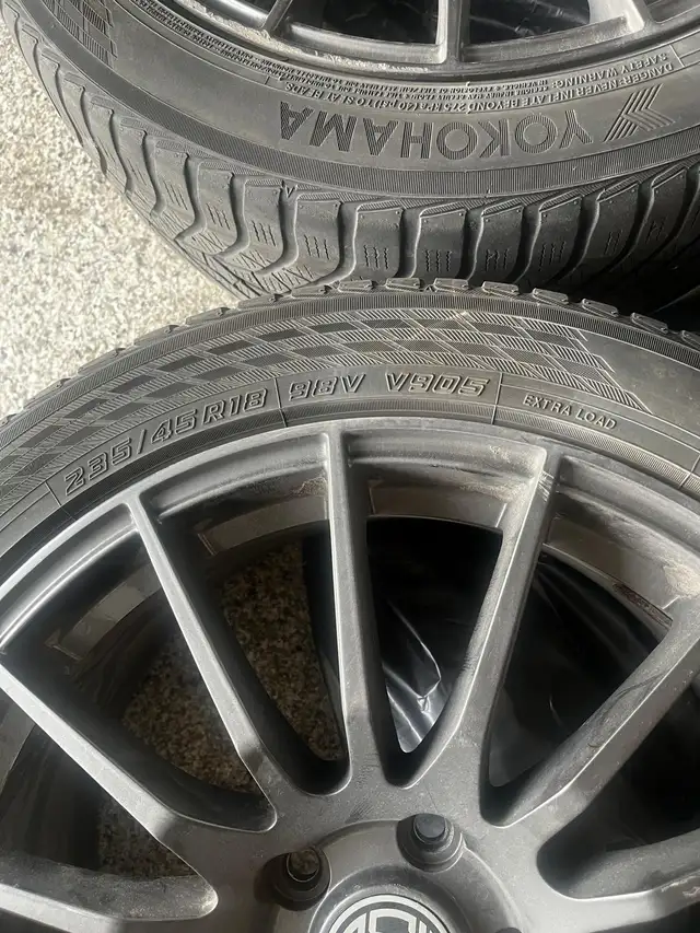 Yokohama V905 Tires with RSSW Rims – 235/45R18 in Tires & Rims in London - Image 5