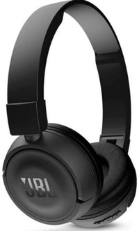 JBL T450bt Wireless Bluetooth On-ear Headphones - Black -NEW