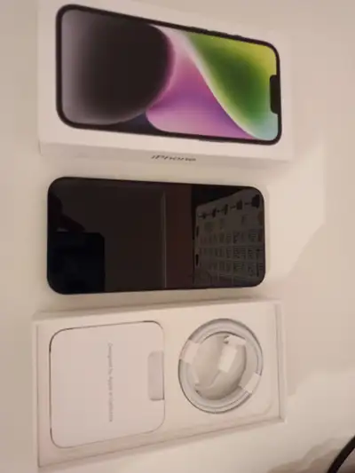 iPhone14 mint condition, used lightly, battery health 85%, 128G, View more