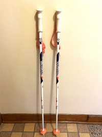 Rossignol Ski Poles 105cm Batons Ski Rossignol 42" Aluminum.
