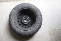 4 USED DIRECTIONAL GOODYEAR WINTER TIRES