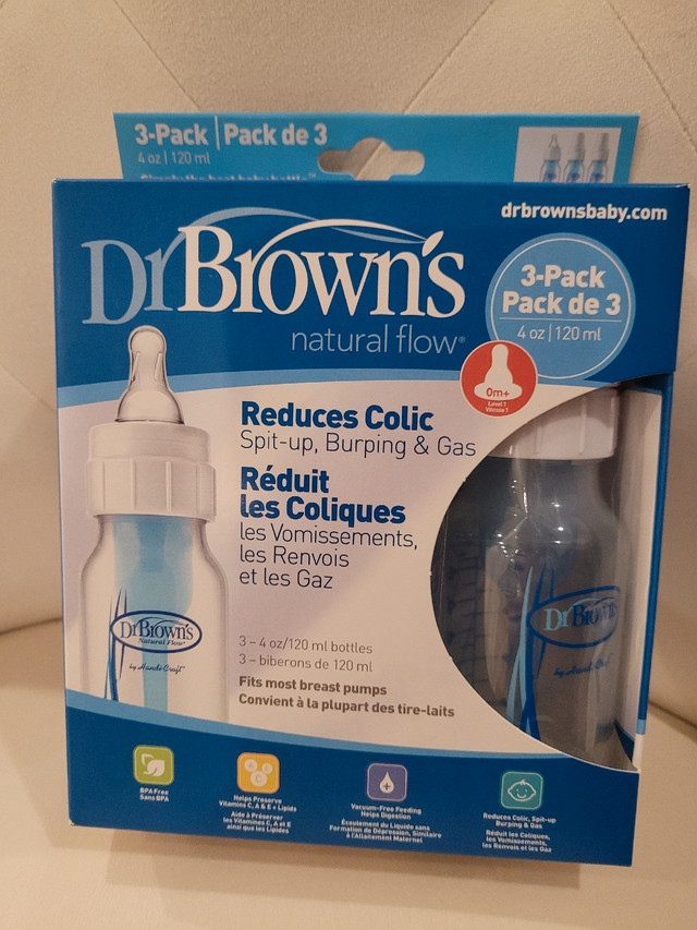 Dr. Brown's Baby Bottles (NEW) in Feeding & High Chairs in Dartmouth - Image 3