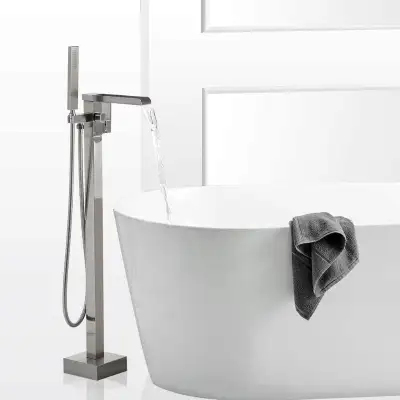 Floor Waterfall Faucet with Diverter, View more