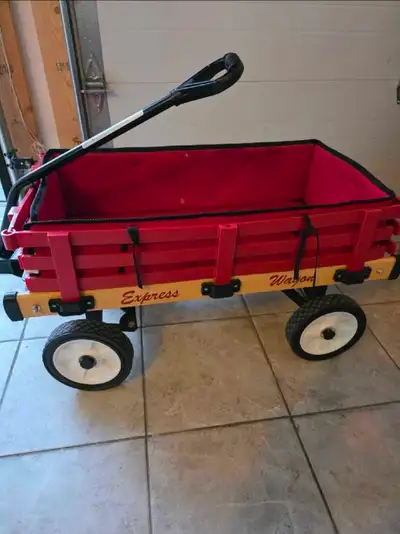 This is a used Express Wagon that is great for hauling kids, toddlers. Used but good condition inclu...
