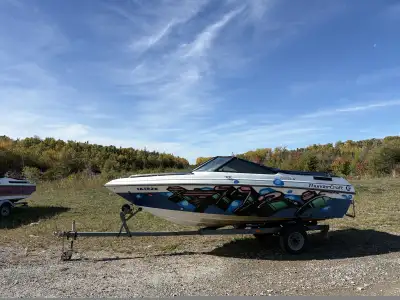 Bought the boat with the engine siezed, put an engine in it and got it running lost interest in it....