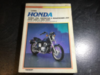 1978-97 Honda Rebel 250 CMX250C Twinstar CB250 Nighthawk Manual