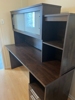 Très beau bureau de travail en bois massif, View more
