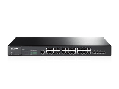 Managed 24 Port Switch, TP-Link TL-SG3424, View more