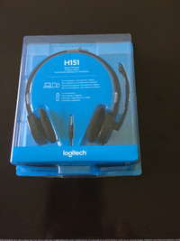 Brand New Logitech Laptop Computer Headset with In-line Controls