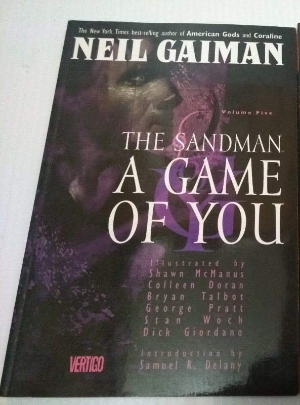 Comic Book: The Sandman Vol 5: A Game of You 1993 in Comics & Graphic Novels in Cambridge
