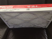 16 x 25x4  Filtrete  Filter  for furnace