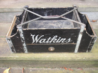 Watkins Wooden Salesman Sample Box