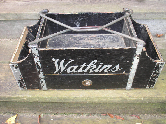 Watkins Wooden Salesman Sample Box in Arts & Collectibles in Renfrew